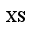 příchut XS